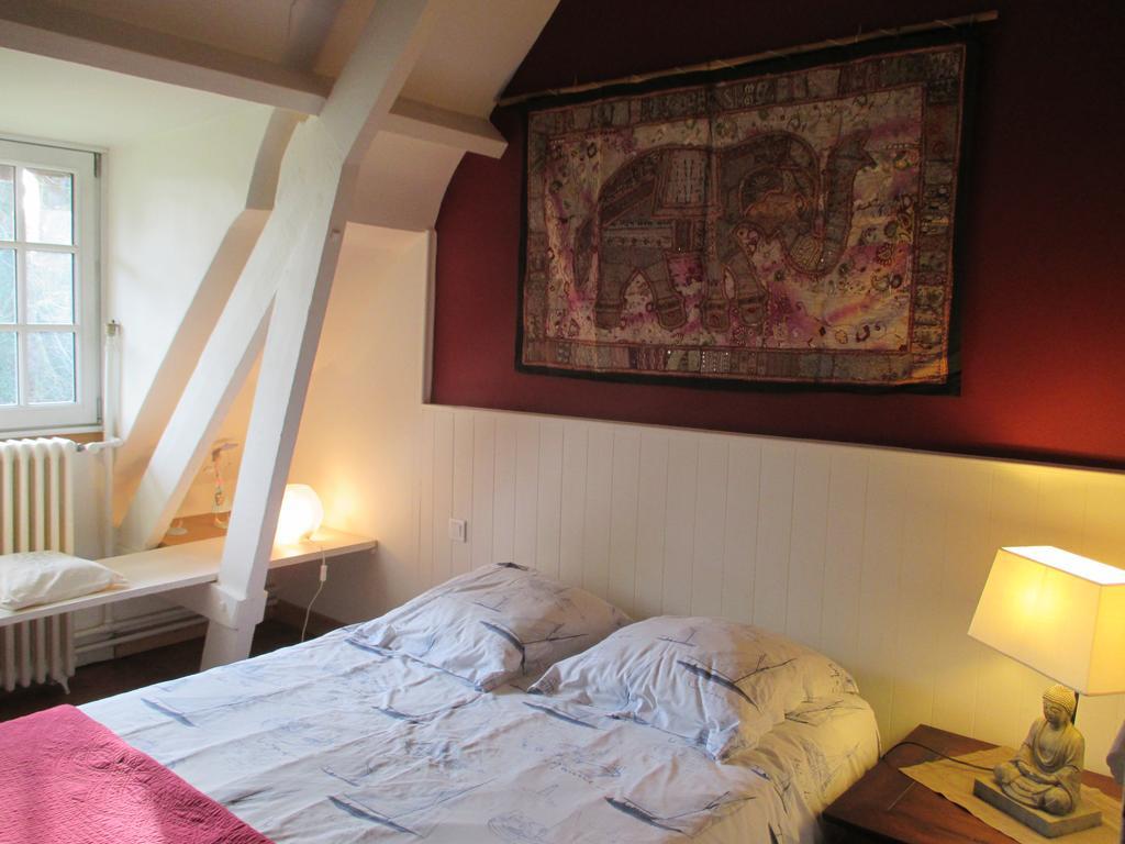 Moulin Du Hamelet Appartement Saint-Aubin-sur-Scie Kamer foto