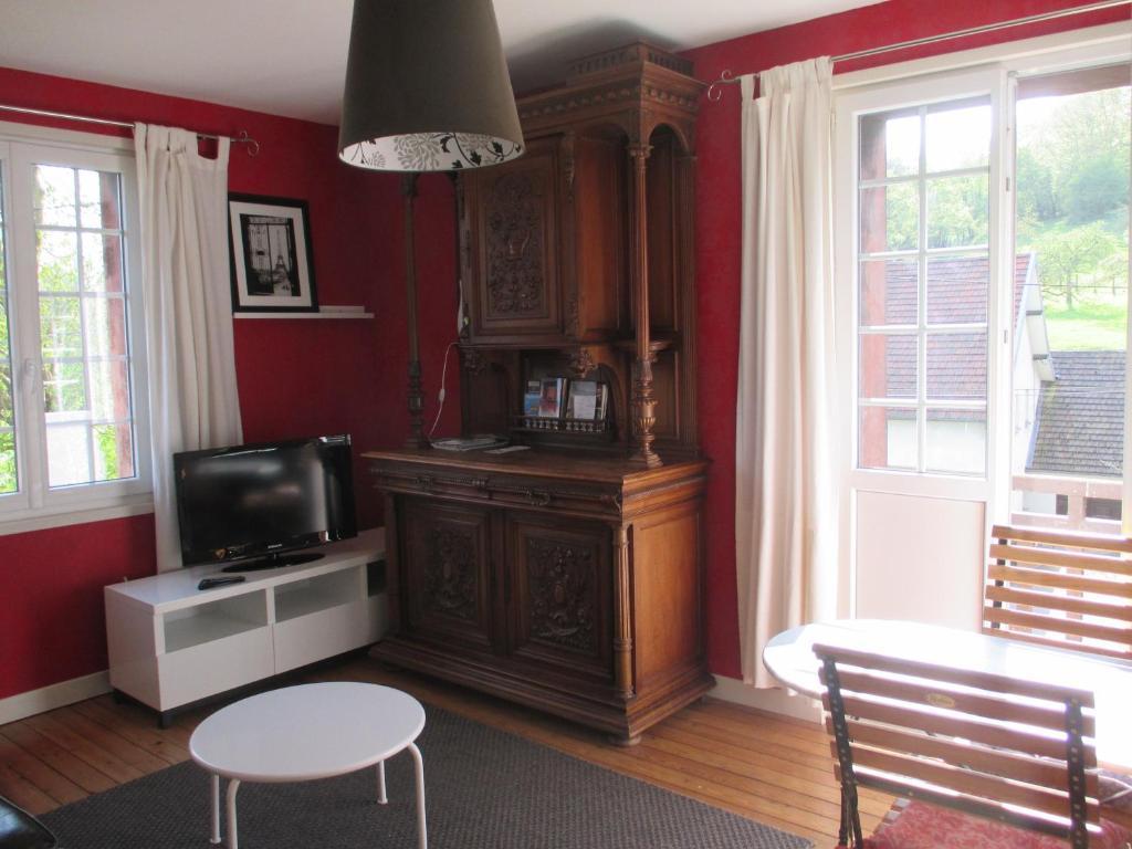 Moulin Du Hamelet Appartement Saint-Aubin-sur-Scie Kamer foto